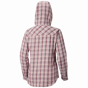 Columbia Times Two™ Hooded Långärmad Tröja Dam Rosa (YWELP3248)